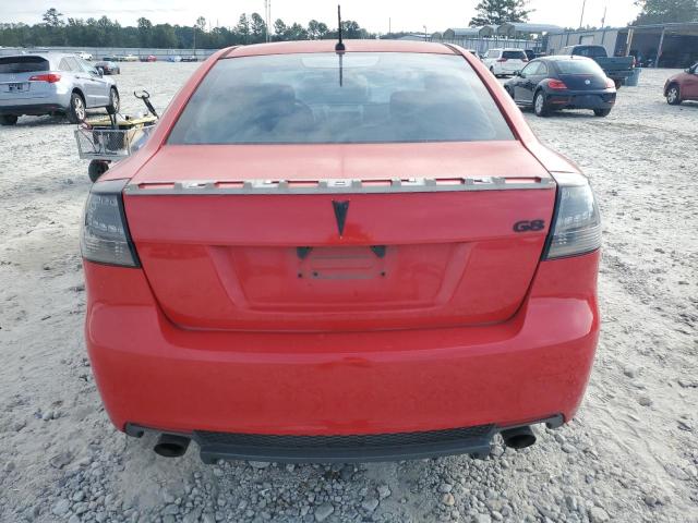 6G2ER57758L127842 - 2008 PONTIAC G8 RED photo 6