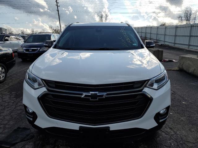 1GNEVJKW1JJ103705 - 2018 CHEVROLET TRAVERSE PREMIER WHITE photo 5