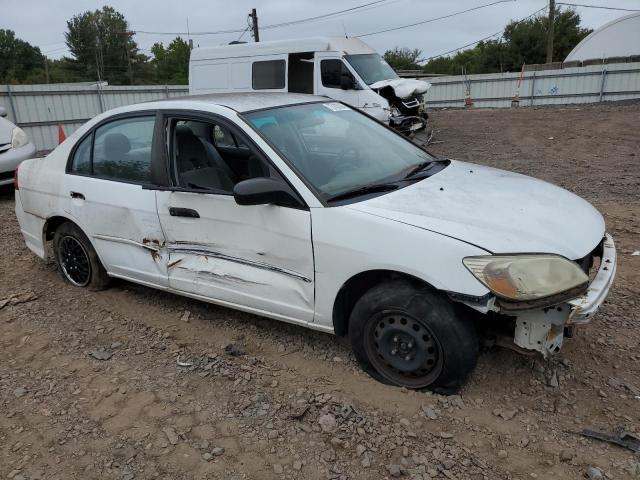 2HGES16324H542534 - 2004 HONDA CIVIC DX VP თეთრი ფოტო 4