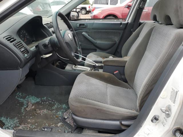 2HGES16324H542534 - 2004 HONDA CIVIC DX VP თეთრი ფოტო 7