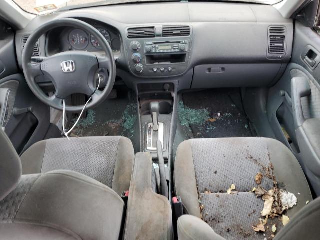 2HGES16324H542534 - 2004 HONDA CIVIC DX VP თეთრი ფოტო 8