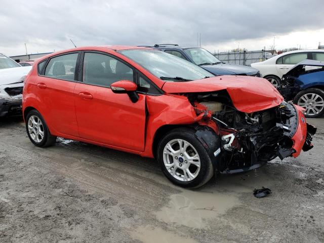 3FADP4EJ6EM241366 - 2014 FORD FIESTA SE RED photo 4