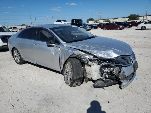 3LN6L2GK7FR616075 - 2015 LINCOLN MKZ SILVER photo 4