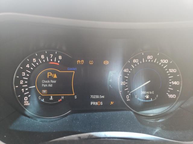 3LN6L2GK7FR616075 - 2015 LINCOLN MKZ SILVER photo 9