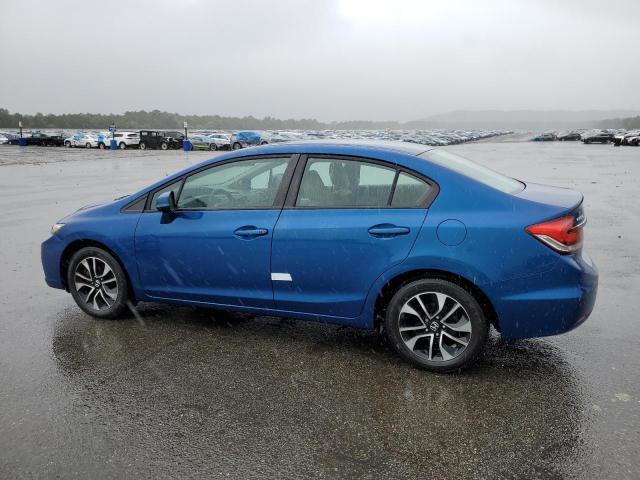 19XFB2F86DE228630 - 2013 HONDA CIVIC EX BLUE photo 2