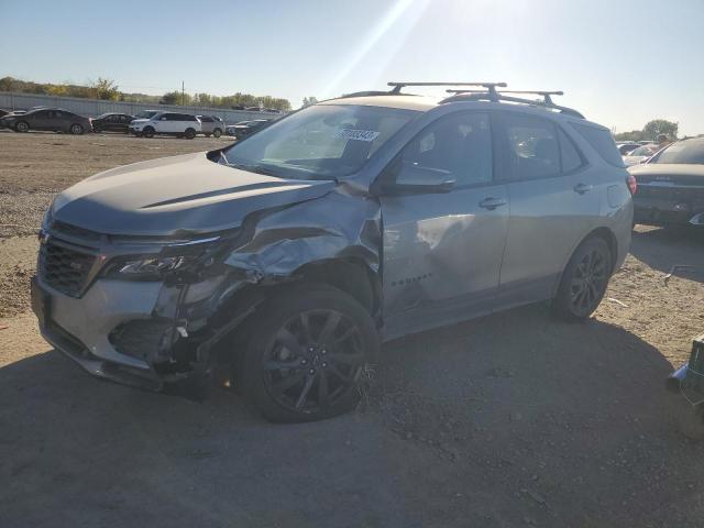 3GNAXWEG0PS117581 - 2023 CHEVROLET EQUINOX RS SILVER photo 1