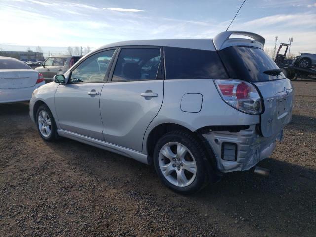 2T1KR32E67C635104 - 2007 TOYOTA COROLLA MA XR SILVER photo 2