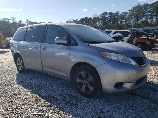 5TDKA3DC1CS014017 - 2012 TOYOTA SIENNA BASE SILVER photo 4