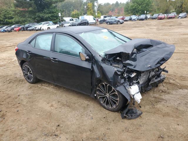 2T1BURHE9EC125805 - 2014 TOYOTA COROLLA L BLACK photo 4