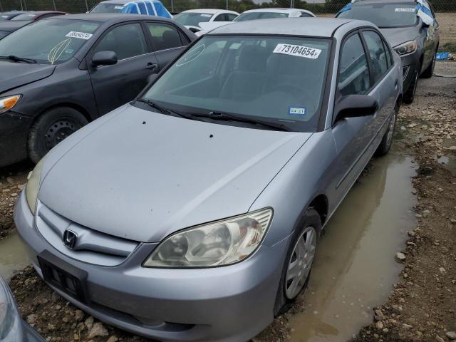2HGES16394H622560 - 2004 HONDA CIVIC DX VP 银色 照片 5