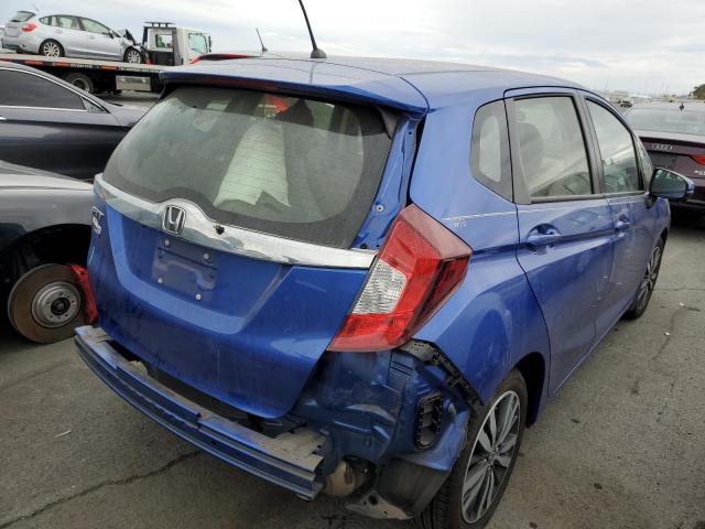 JHMGK5H7XGX038908 - 2016 HONDA FIT EX BLUE photo 3