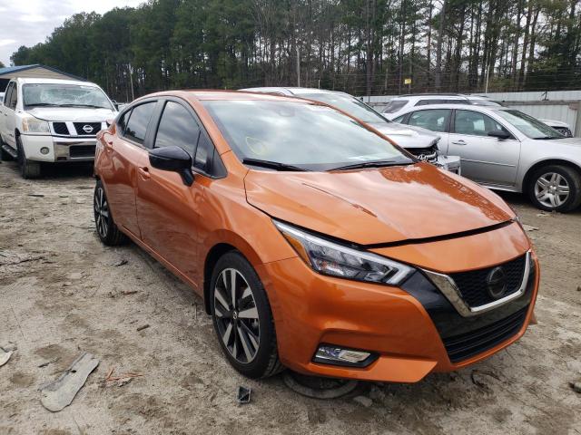 3N1CN8FV7ML923572 - 2021 NISSAN VERSA SR ORANGE photo 4