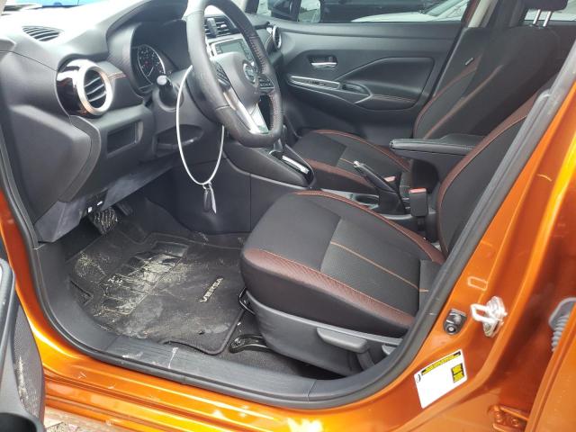 3N1CN8FV7ML923572 - 2021 NISSAN VERSA SR ORANGE photo 7