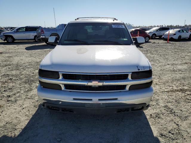 1GNEK13T62J187521 - 2002 CHEVROLET TAHOE K1500 WHITE photo 5