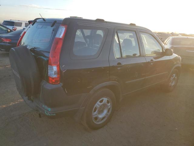 JHLRD78586C062597 - 2006 HONDA CR-V LX BLACK photo 3