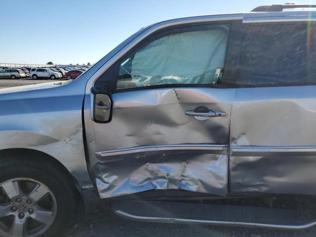 5FNYF4H51AB017711 - 2010 HONDA PILOT EXL SILVER photo 7