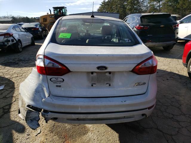 3FADP4BJ5HM139694 - 2017 FORD FIESTA SE WHITE photo 6