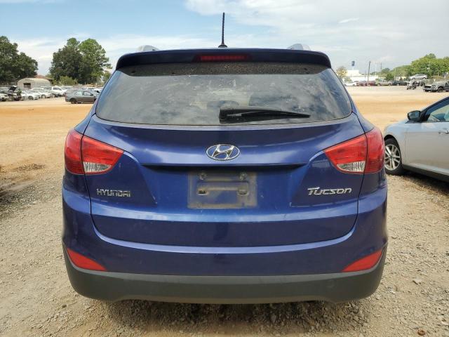 KM8JU3AC8BU257370 - 2011 HYUNDAI TUCSON GLS BLUE photo 6