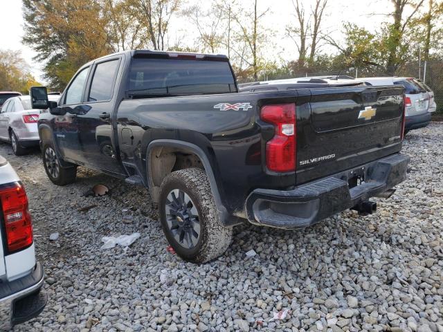 2GC4YME73R1116379 - 2024 CHEVROLET SILVERADO K2500 CUSTOM BLACK photo 2