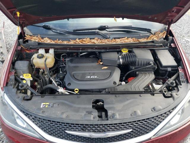 2C4RC1EG8HR577368 - 2017 CHRYSLER PACIFICA TOURING L PLUS BURGUNDY photo 11