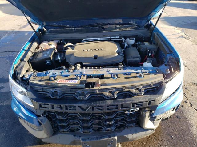 1GCGTEEN9N1106388 - 2022 CHEVROLET COLORADO ZR2 BLUE photo 11