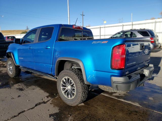 1GCGTEEN9N1106388 - 2022 CHEVROLET COLORADO ZR2 BLUE photo 2