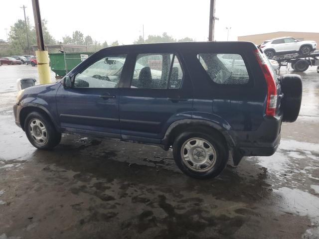 JHLRD68545C020842 - 2005 HONDA CR-V LX BLUE photo 2