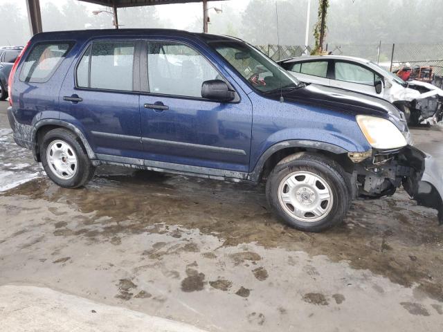 JHLRD68545C020842 - 2005 HONDA CR-V LX BLUE photo 4