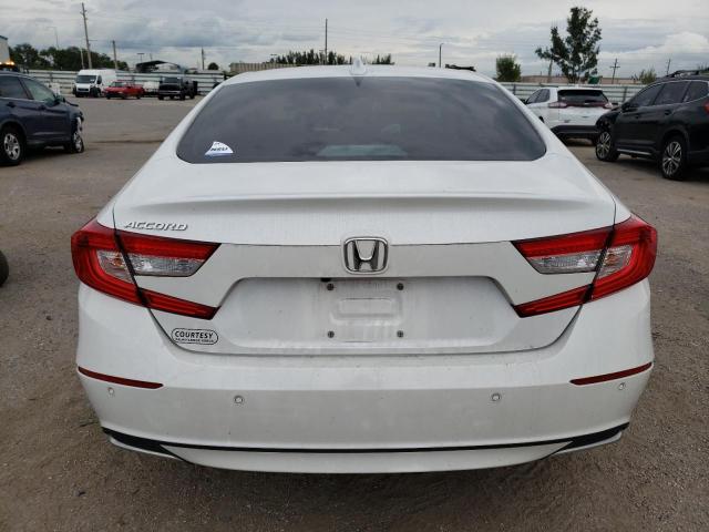 1HGCV1F50MA048171 - 2021 HONDA ACCORD EXL WHITE photo 6