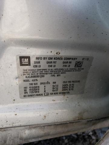 KL4CJBSB5EB512959 - 2014 BUICK ENCORE CONVENIENCE 银色 照片 13