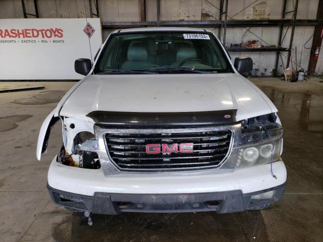 1GTDT136258203723 - 2005 GMC CANYON WHITE photo 5