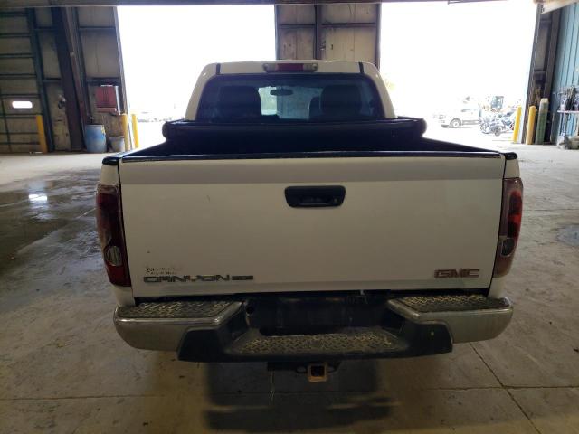 1GTDT136258203723 - 2005 GMC CANYON WHITE photo 6