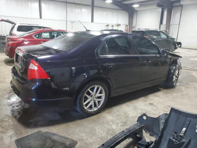 3FAHP0JG9CR358766 - 2012 FORD FUSION SEL BLACK photo 3