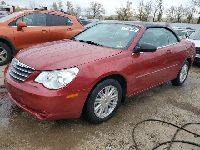 1C3LC45K58N263710 - 2008 CHRYSLER SEBRING RED photo 1