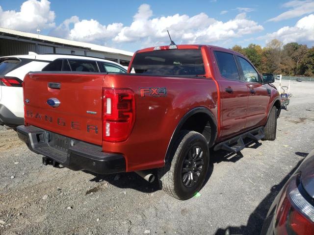 1FTER4FH6KLA63184 - 2019 FORD RANGER XL RED photo 3