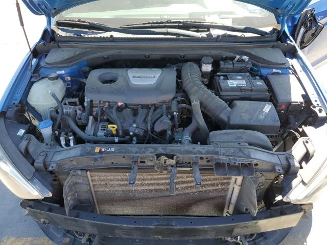 KMHD04LB7HU365328 - 2017 HYUNDAI ELANTRA SPORT BLUE photo 11