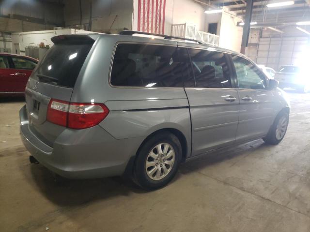 5FNRL38807B027091 - 2007 HONDA ODYSSEY TOURING GRAY photo 3