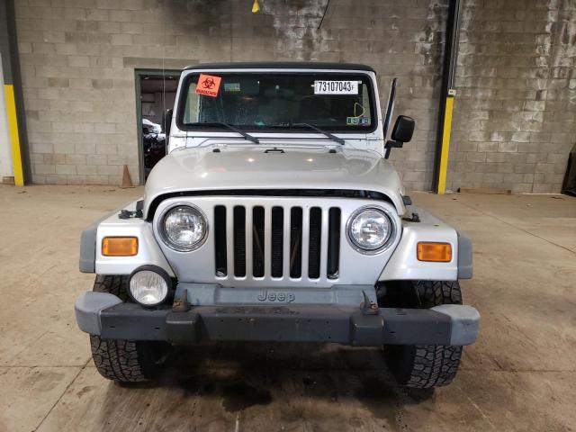 1J4FA44S15P359487 - 2005 JEEP WRANGLER / UNLIMITED SILVER photo 5