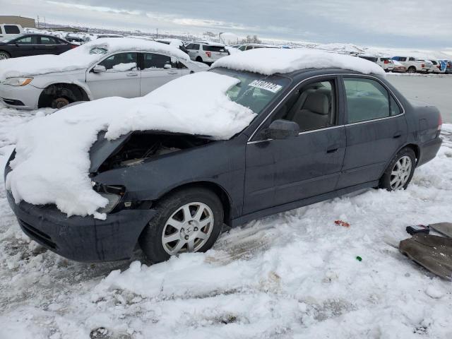 JHMCG567X2C014465 - 2002 HONDA ACCORD SE BLACK photo 1