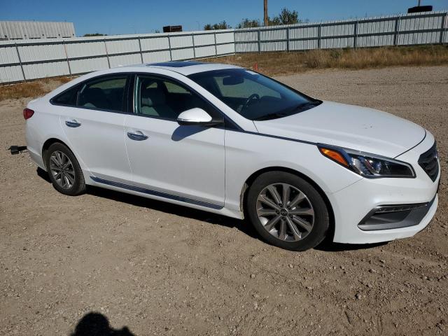 5NPE34AF2HH535742 - 2017 HYUNDAI SONATA SPORT WHITE photo 4