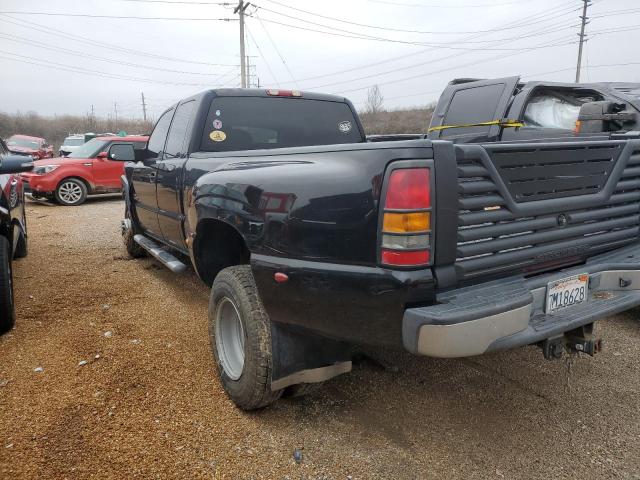 1GCJC39254E351982 - 2004 CHEVROLET SILVERADO C3500 BLACK photo 2