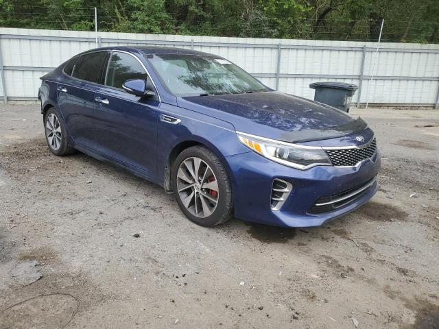 5XXGW4L26GG051965 - 2016 KIA OPTIMA SX BLUE photo 4