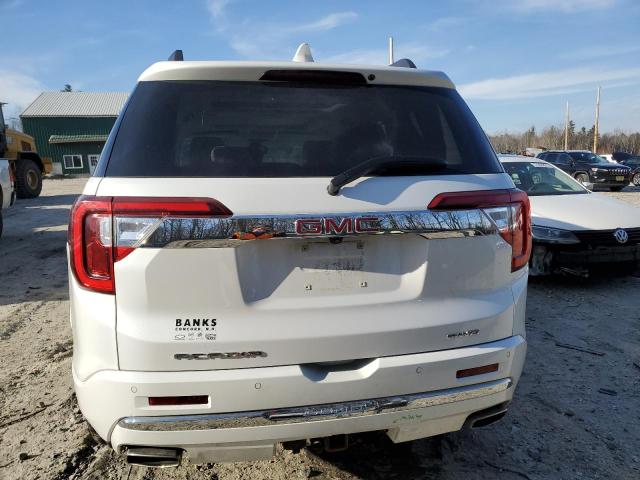 1GKKNXLS8LZ112890 - 2020 GMC ACADIA DENALI WHITE photo 6