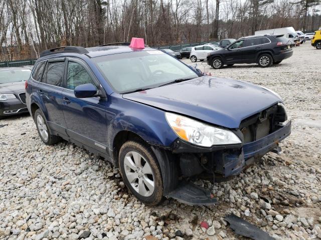 4S4BRBJC3B3371265 - 2011 SUBARU OUTBACK 2.5I LIMITED BLUE photo 4