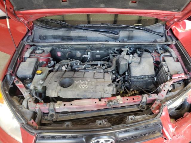 2T3ZF4DV8AW051133 - 2010 TOYOTA RAV4 RED photo 11