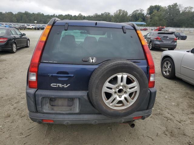 SHSRD78814U247509 - 2004 HONDA CR-V EX BLUE photo 6