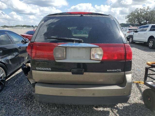 3G5DA03E75S556304 - 2005 BUICK RENDEZVOUS CX BLACK photo 6