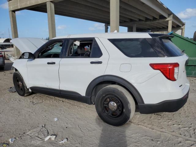 1FM5K8AB9LGA64155 - 2020 FORD EXPLORER POLICE INTERCEPTOR WHITE photo 2