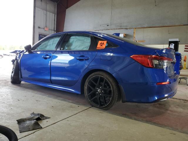 2HGFE2F55NH566962 - 2022 HONDA CIVIC SPORT BLUE photo 2