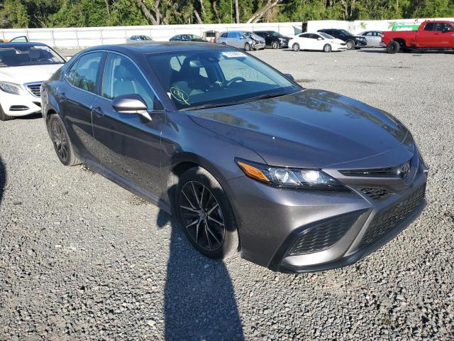 4T1T11AK4PU766649 - 2023 TOYOTA CAMRY SE NIGHT SHADE GRAY photo 4